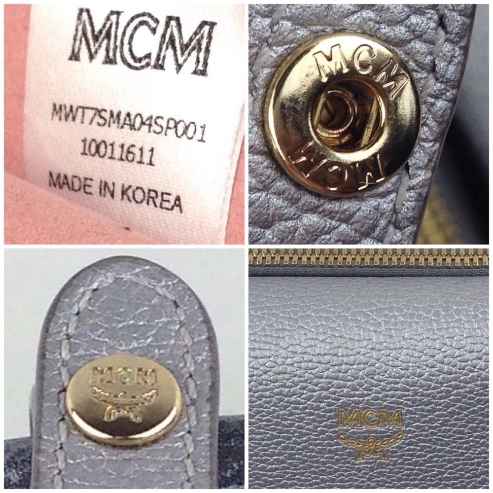 MCM Medium Metalic Milla Leather Tote - Picture 5 of 8